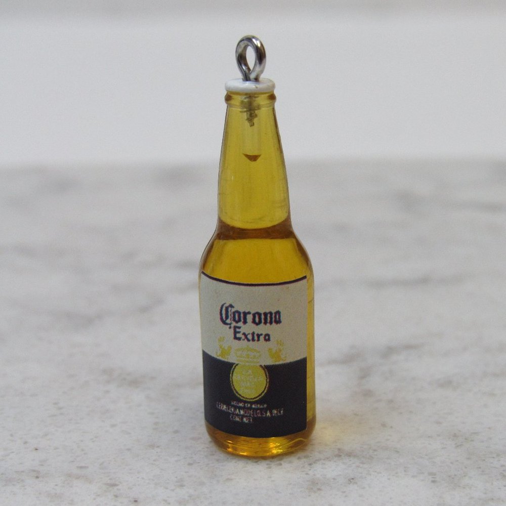 Corona Beer Novelty Jewelry Charm Pendant For Necklace Or Bracelet